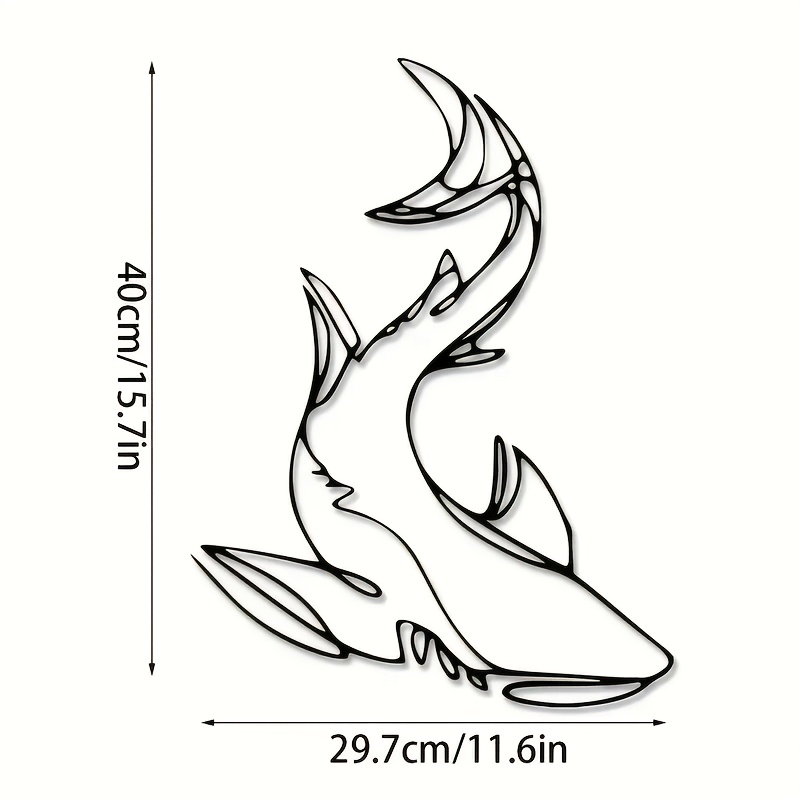 TEMU Wall Art - Ocean-inspired Nautical Decor, Creative Tropical Beach House Accent, Unique Design, Gift Christmas Halloween