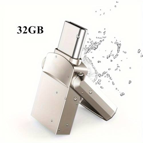 USB C Flash Drive 32G/64G/128G/256G/512G/1TB/2TB, High-speed 2-in-1 OTG USB Type-C Thumb Drive, Suitable For Dual USB Memory Stick Pen Drives Of MacBook, Tablets, PC, Type-C Smart Phones And Computer Notebooks