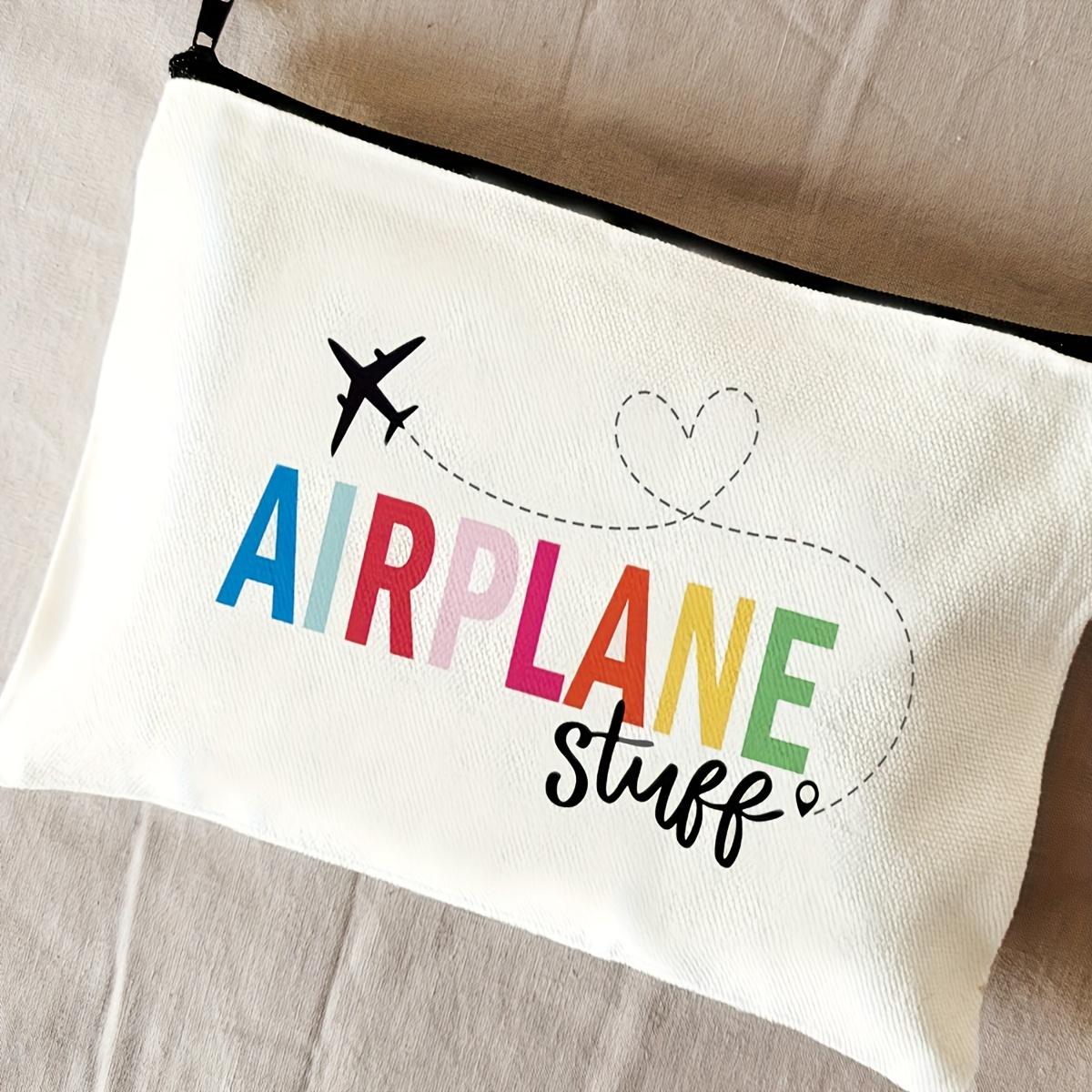 TEMU Women' Face Cosmetic & Medicine Bag - Storage Case With Lady Pattern, Birthday/holiday Gift For, Sisters, Daughters - Multi-use Toiletry Pouch For Ladies (fashionable & Practical)