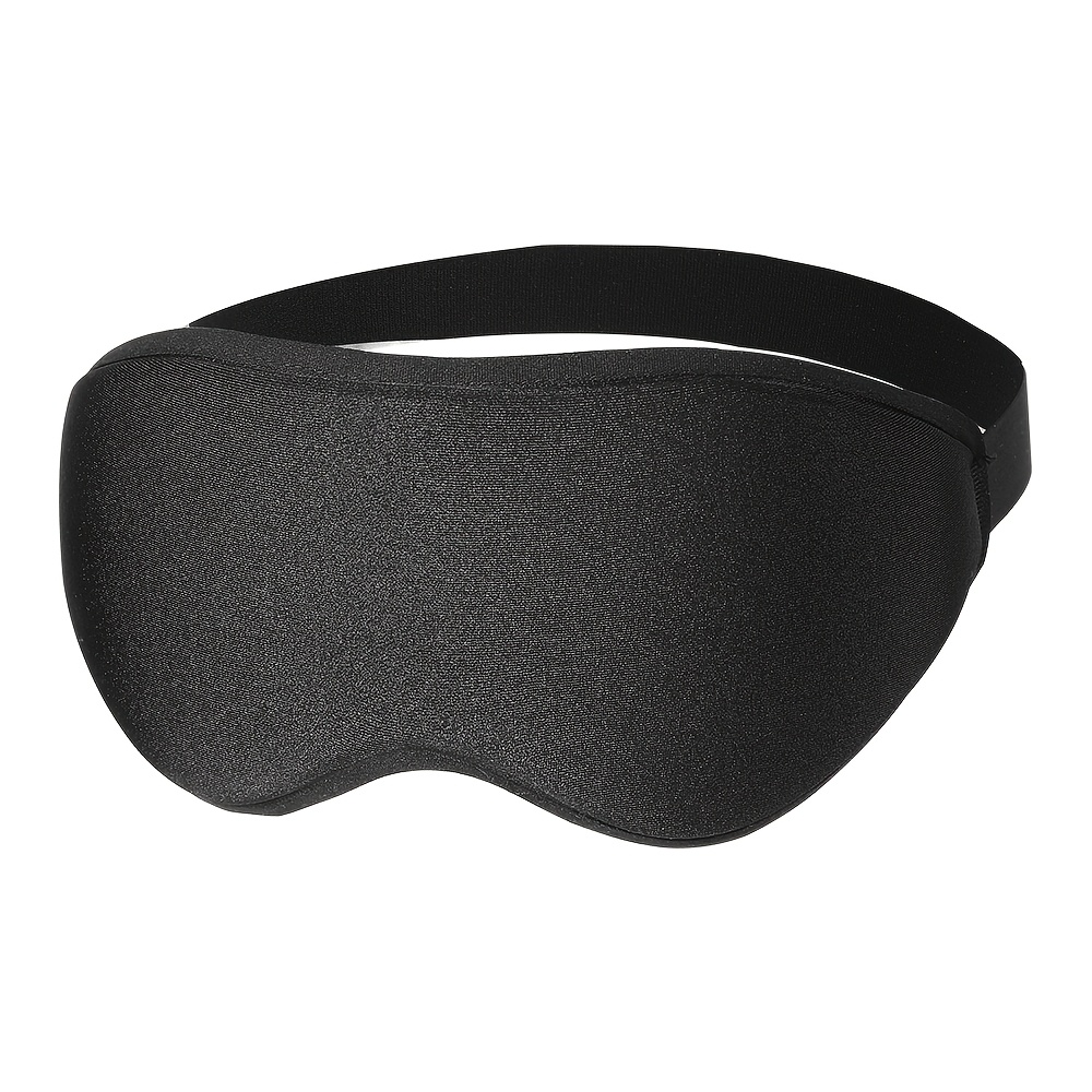 E-shop 3D Stereoskopische Zero-Pressure Schlafmaske, Weiche Atmungsaktive Verstellbare Elastische Band Unisex Schlafmaske, Geräumiger Bequemer