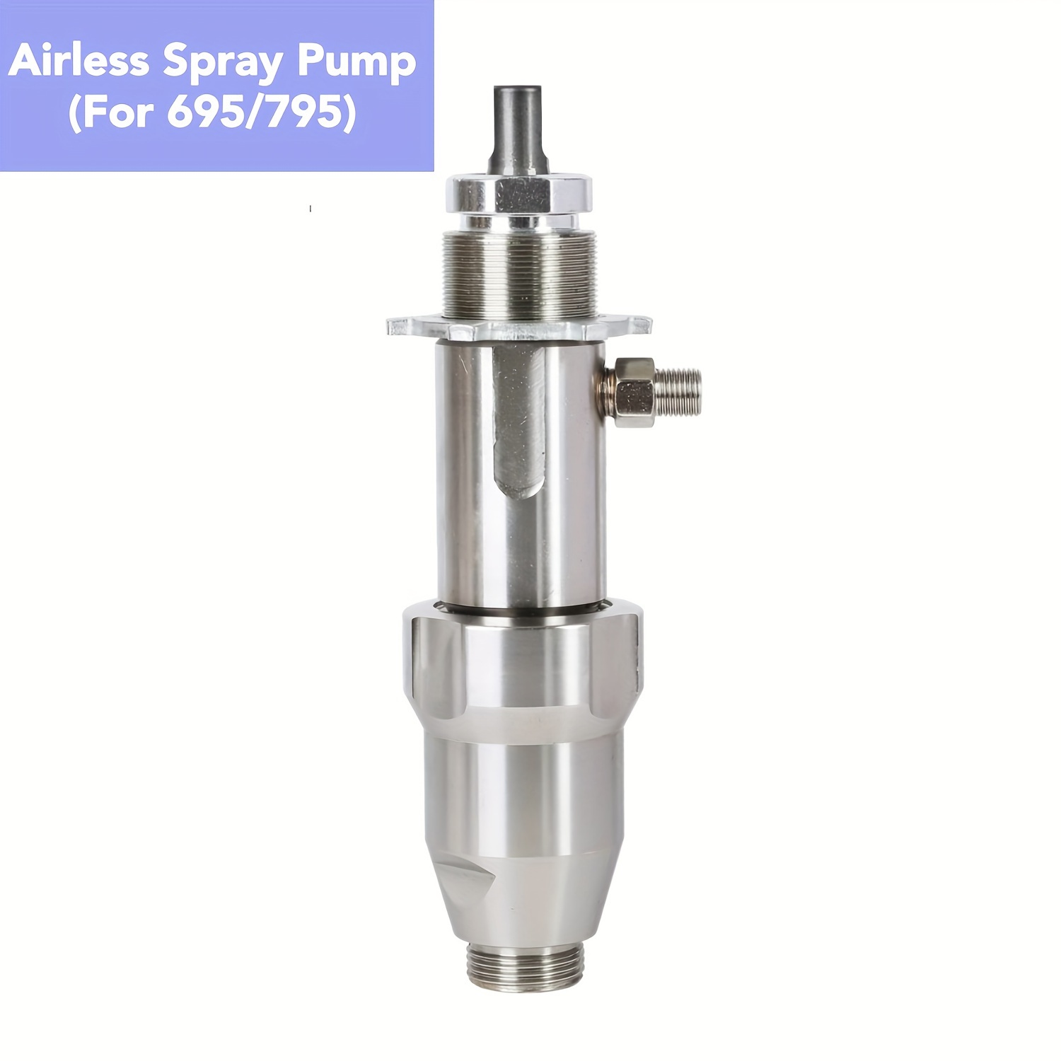 Airless Spray Pump Replacement – Fits 248204, 695, 795, Ultra Max II, GMax 3900, Silver, 1-Year Warranty