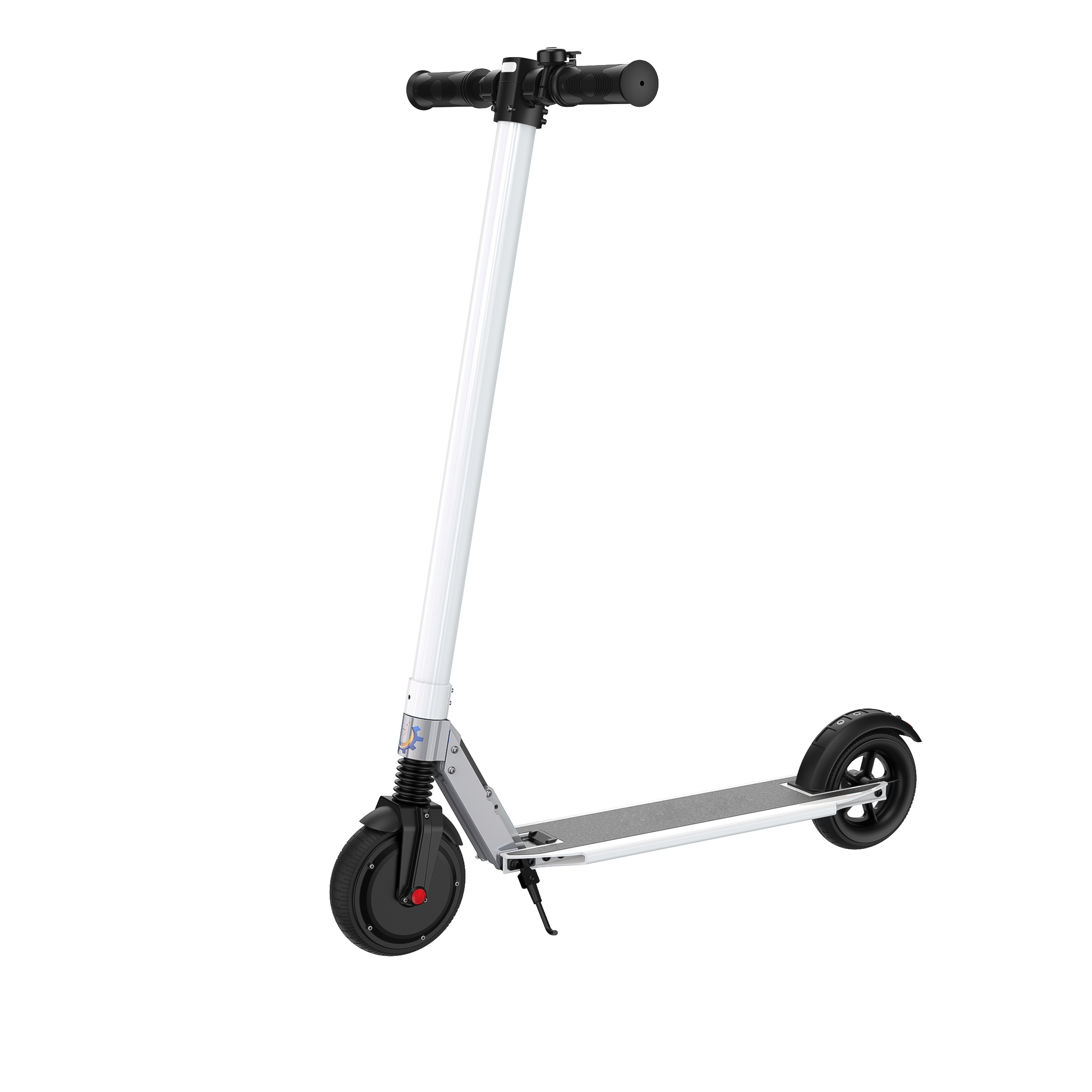 TEMU Caroma 250w Portable Folding Electric Scooter, Range Of 15.5 Miles, 15.5 Miles Per Hour, 6.5-inch Solid Tires, Adult Commuting Electric Scooter, Electronic Brake, Of 220