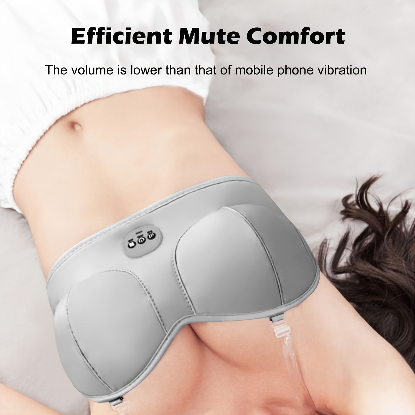 2 vibration massage heads portable breast massager 3 adjustable auto   usb charged gifts for friends or mothers essential for winter gentle massage chest massager breast massager Product details 1