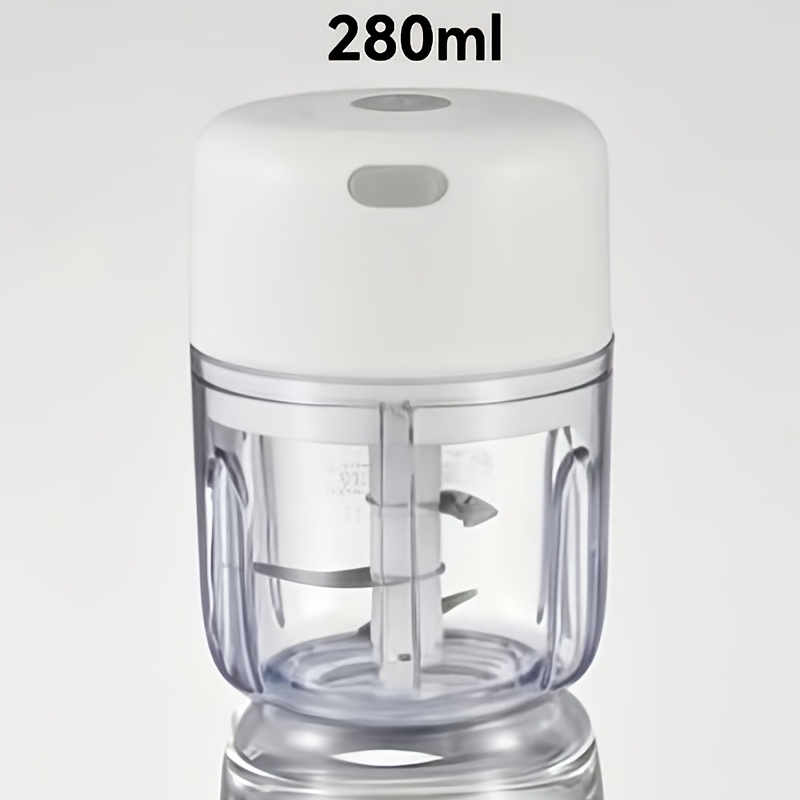 electric mini food processor is a portable usb rechargeable electric garlic chopper cordless garlic chopper and meat vegetable cutter designed for slicing food and chopping chili vegetables and nuts