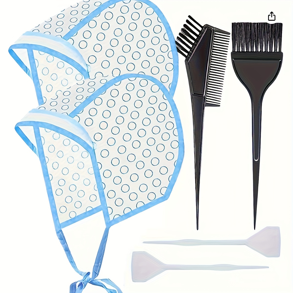 hårfremhævning frosting cap farvefarve med plastikkroge - Temu Denmark, image size:1200x1200