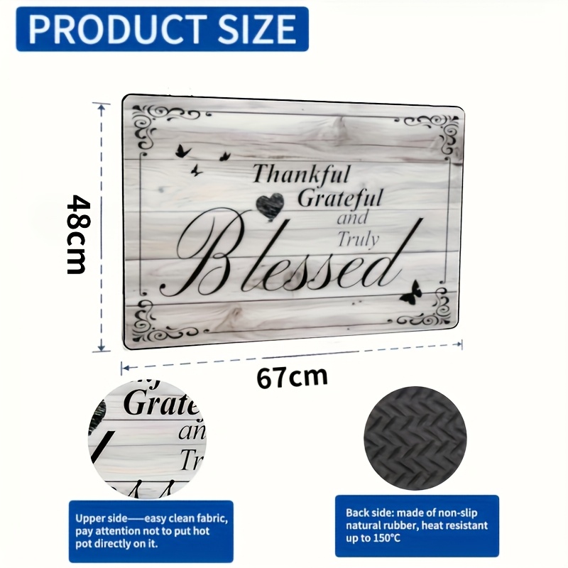 TEMU 1 Large Stove Cover, Anti-slip Protective Glass Cooktop, Scratch-resistant, Multifunctional Flat-plate Oven, Washer-dryer, Kitchen Wall Decor,