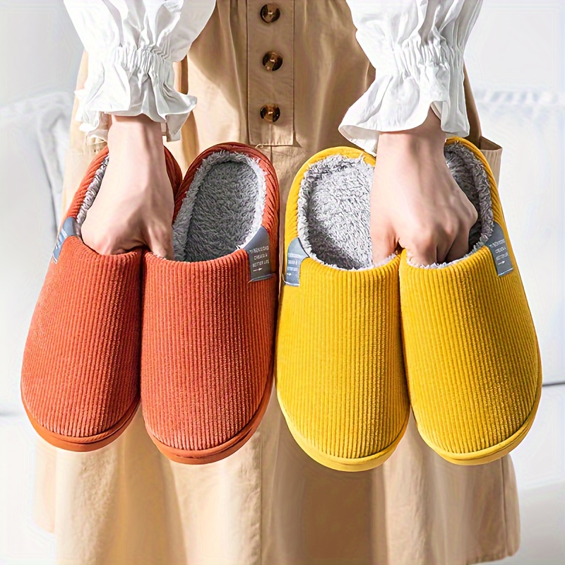 

Cozyretreat, Chaussons Douillets en Peluche pour Femmes - Chaussures d'Intérieur Chaudes et Antidérapantes pour le Confort