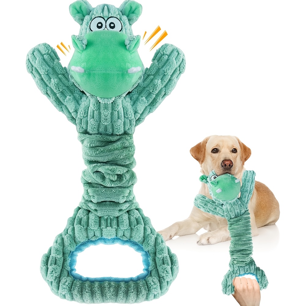 

1pc Large Squeaky Dog Toys - Tug Of War Pull Stretchable Interactive Dog Toys For Puppies, Small, Medium, Large Dogs, Dog Chew Toys For Large Dogs, Birthday Christmas Gifts For Dogs