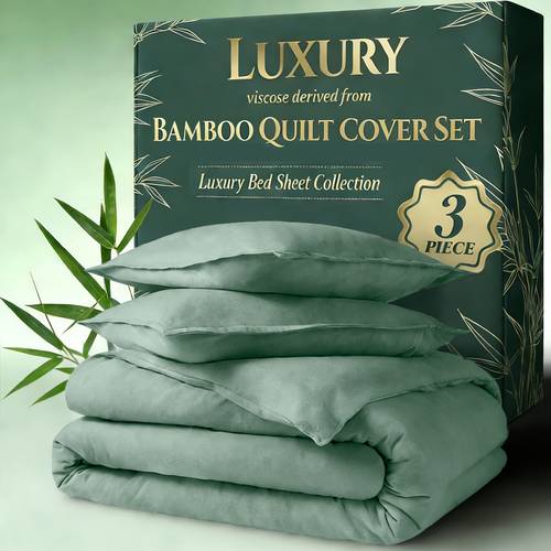 3pcs bamboo blend duvet cover set soft double brushed breathable home bedding for zipper closure 3pcs ultra textured 1 duvet cover 2 pillow shams no comforter