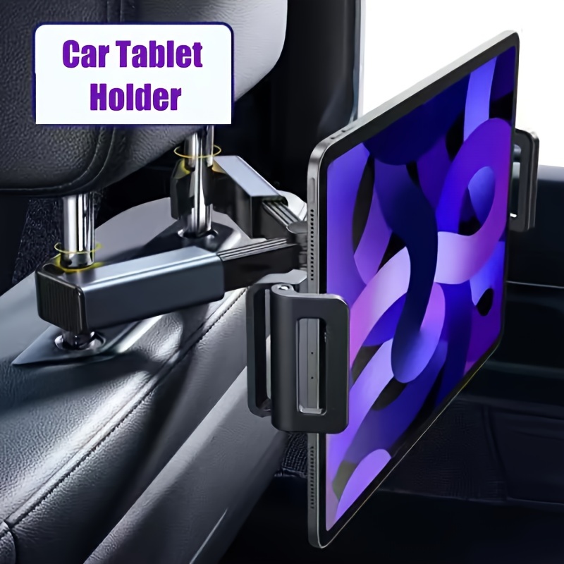 

Car Phone Accessories, Rear Pillow, Retractable 360° Rotatable Phone Stand, Tablet Computer Stand, Car Seat, Rear Headrest Installation Stand, Phone And Tablet Computer 4-12 Inches