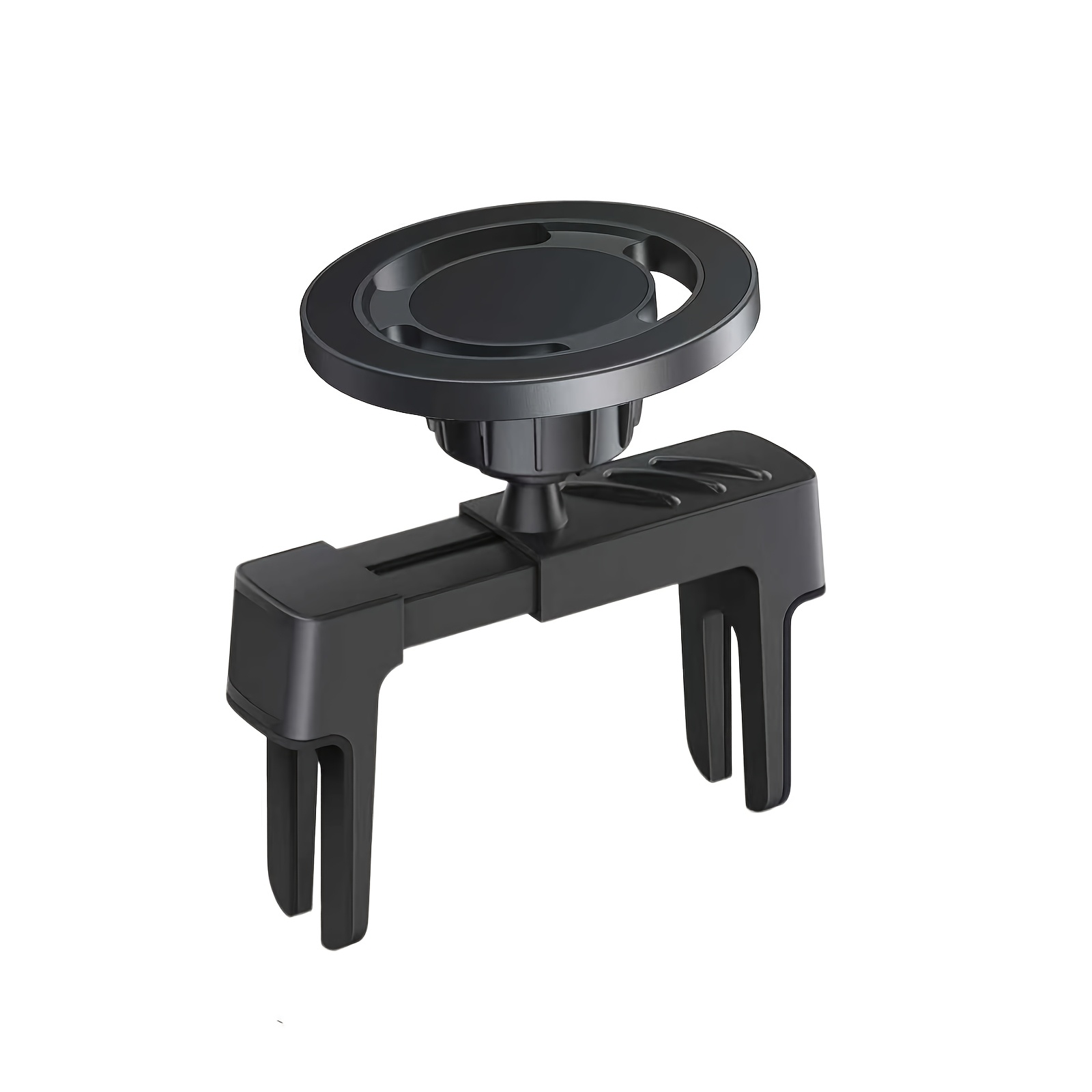 TEMU Magnetic Car Phone Holder For Round Air Vent, 360° Rotatable Navigation Mount For Smartphones, Fits Circular Air Outlet, Car Accessory Gift For