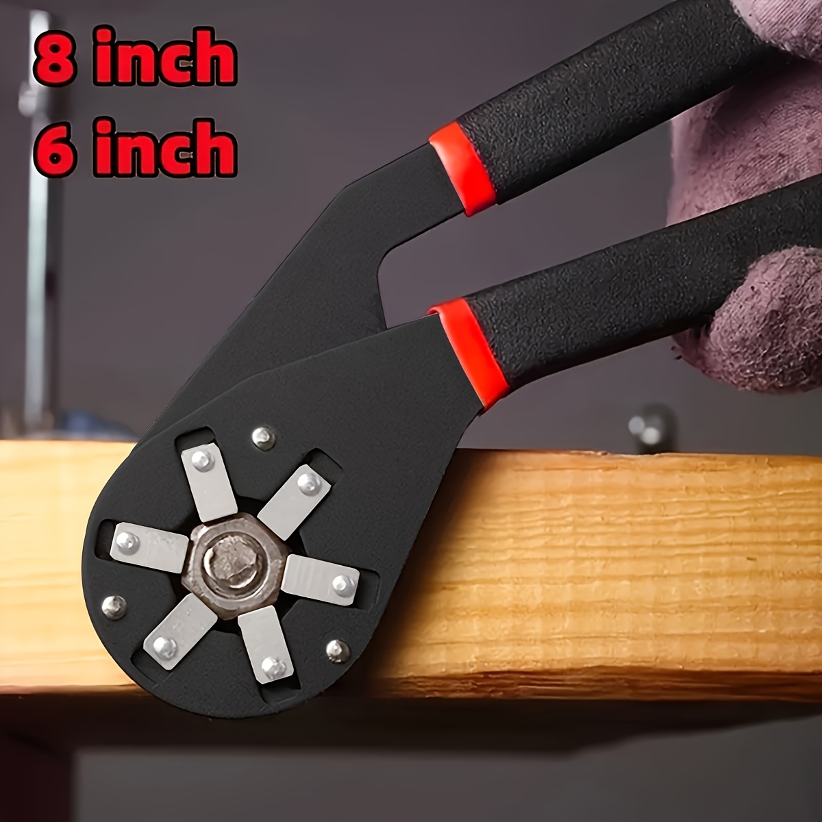 Einstellbarer Spurstangen-Klemmschlüssel – Verstellbar 10-50mm, Federbelastet, Für Auto-Reparatur