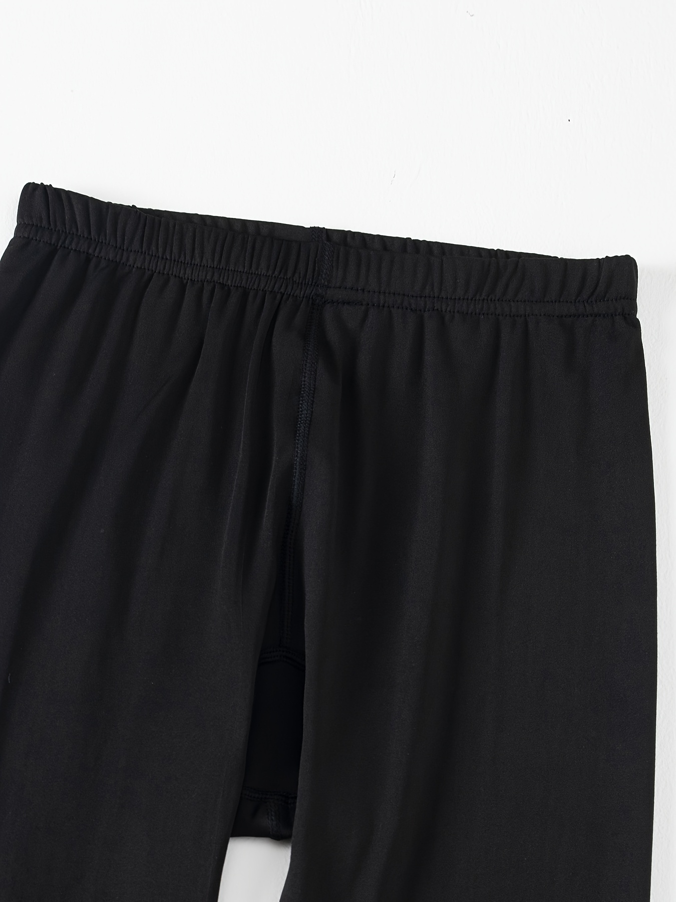 2pcs Set Women'S Warm Long-Sleeve Top And Leggings | Solid Color, Medium Stretch Fabric for Autumn And Winter