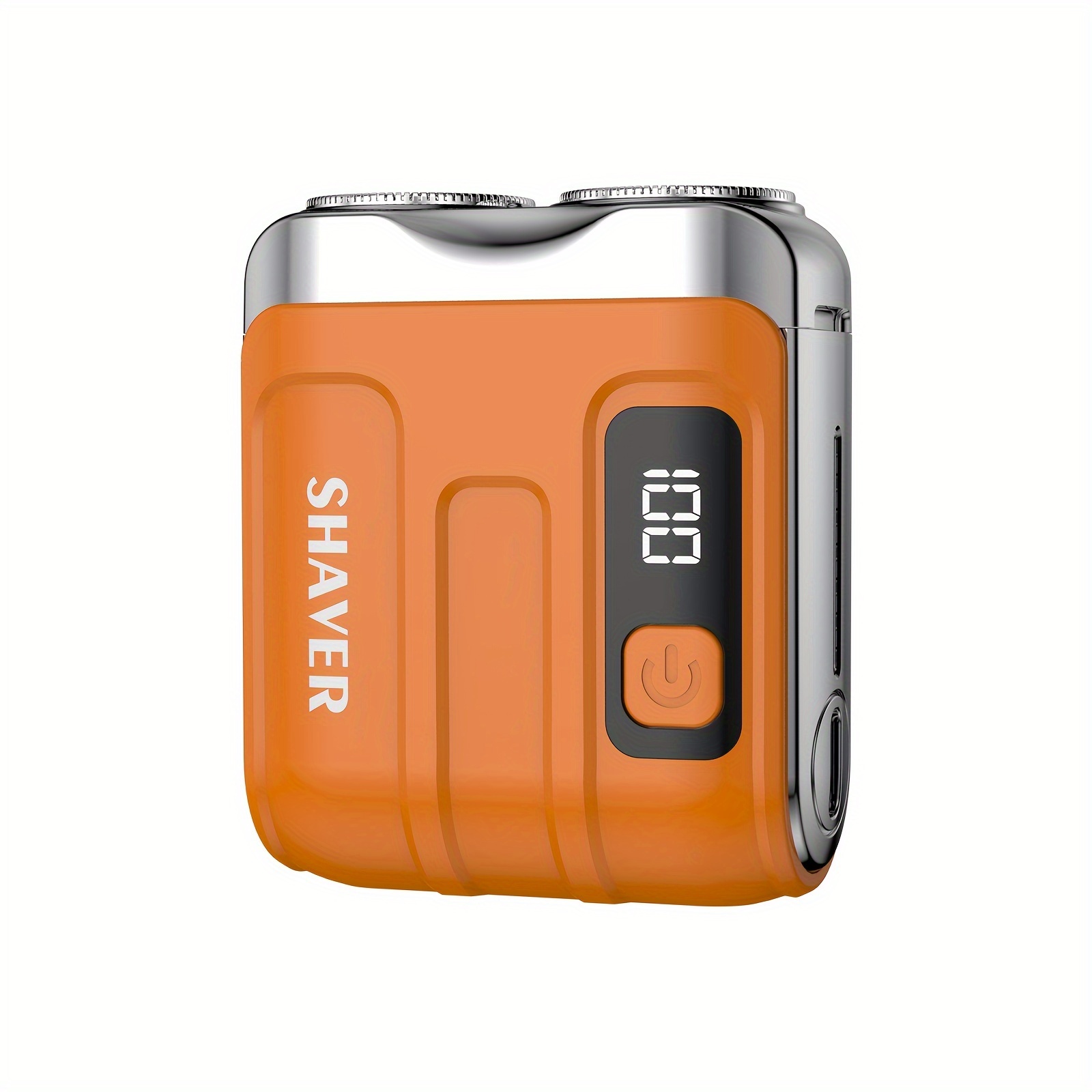 New Mini Shaver For Outdoor Camping, With A Floating Shaver And Mesh, Magnetic Suction Head, And Portable Beard Knife
