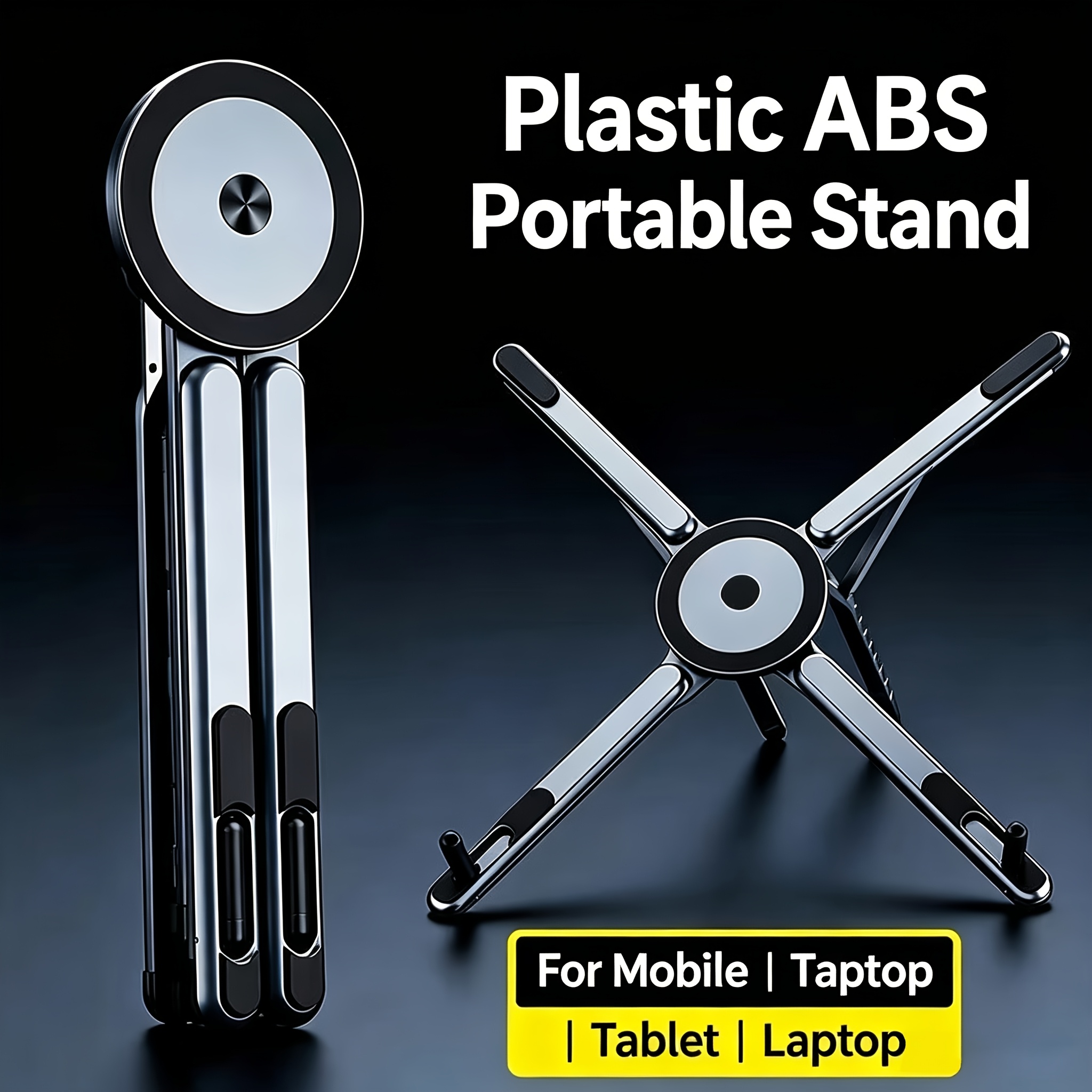 Temu – TEMU A Universal Portable Magnetic Desktop Stand Suitable For Smartphones And Tablets