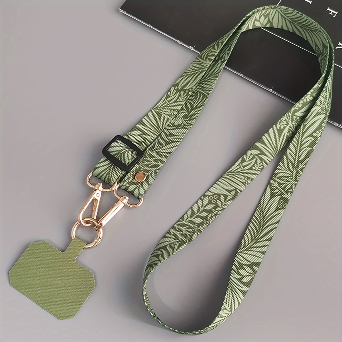 E-shop Gemaltes Umhängeband für Handy mit Verstellbarem Halsband und Gasket-Clip Anti-Verlust Universal Handyhüllen-Lanyards