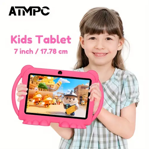 kids tablet android 11 7 inch tablet 3gb 32gb rom with 2 4g wifi eye protection screen childrens learning tablet