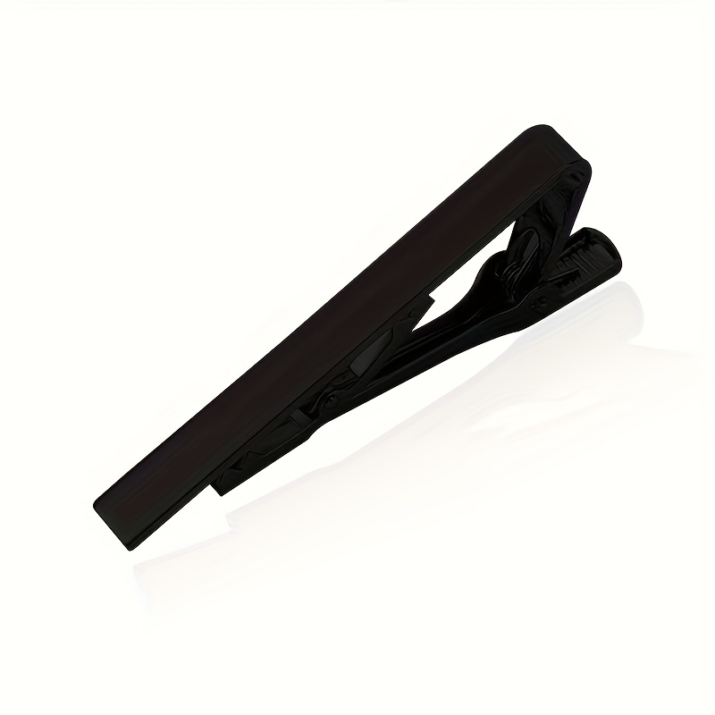 TEMU New Cross-border Style Copper Tie Clip Accessory, Men' Shirt Clip, Supports Diy Customization With Name/logo, Small Gift For Father's Day,