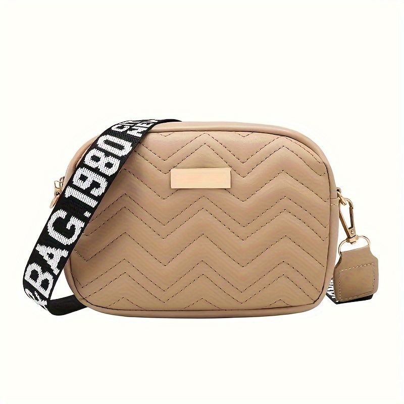 New Women's Rolled Camera Pattern Crossbody Bag Ladies' New Storage Bag Single Shoulder Phone Bag