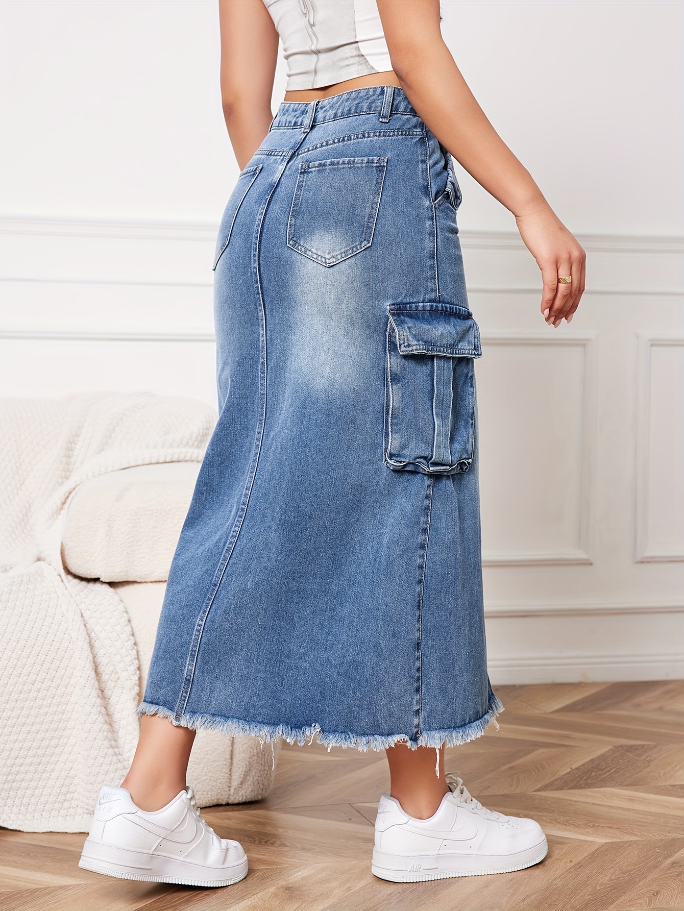High Waisted Jean Skirt Fashion Fashion Nova High Waisted Jean
