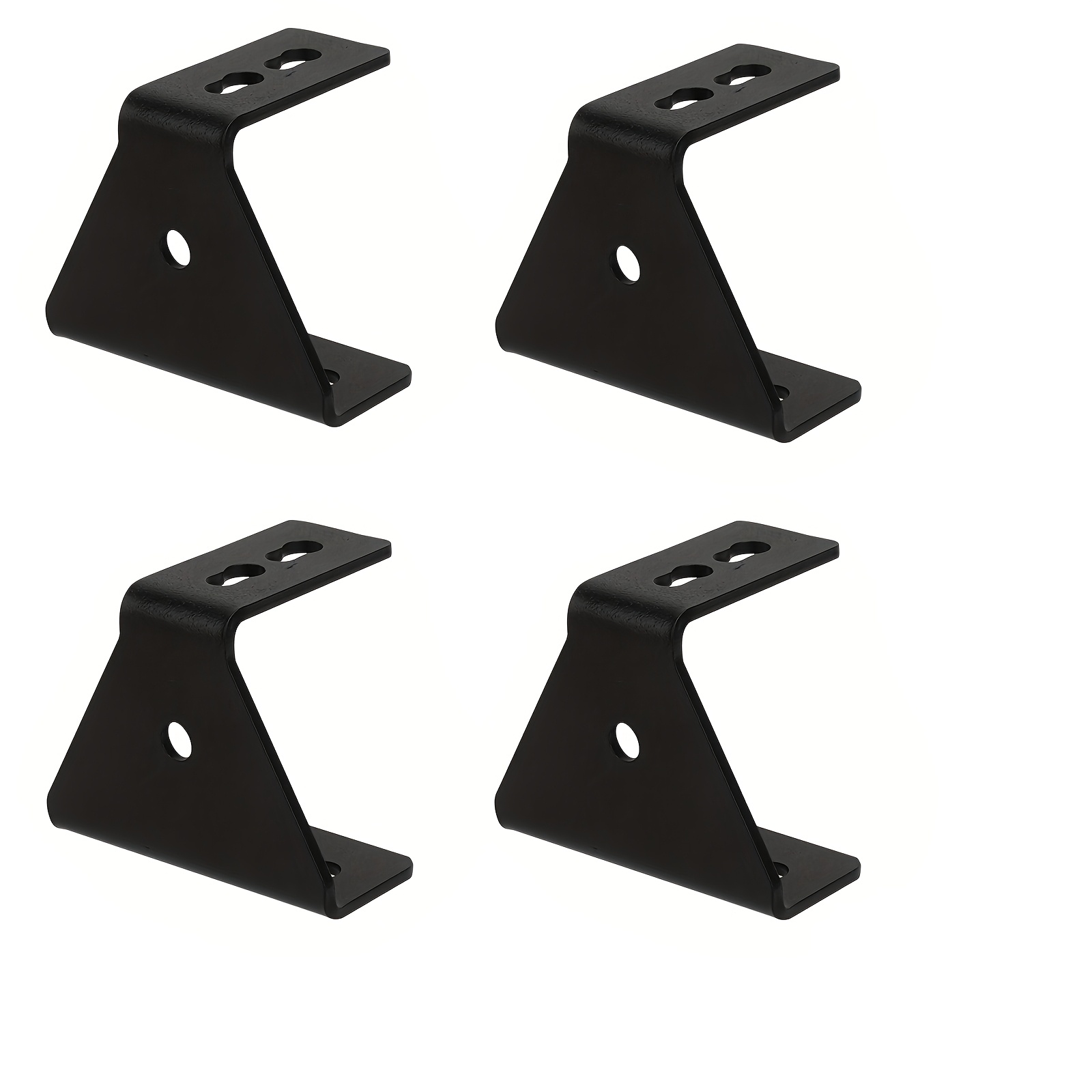 E-shop 4er/2er Set VR Dachträger-Erweiterungen | Passend für ALPHARACK Dachträger, 90° Winkel 65mm Montagehalterung, Universelle Installation auf allen