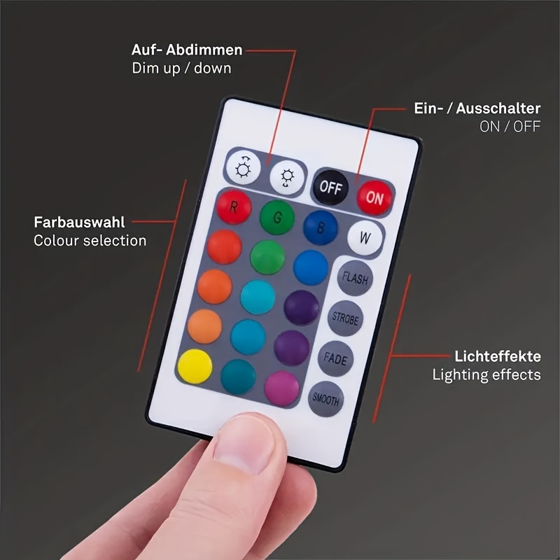 1 adet/2 adet RGB Led Işık Barı, Çok Renkli Yatay/Dikey LED Şerit Işıkları, Çoklu Konumlu Taban, 16 Renk, 4 Mod, Yatak Odası Atmosfer Işıkları, Herhangi Bir 5 Volt USB Güç Kaynağıyla Bağlanır, IR Uzaktan Kumanda