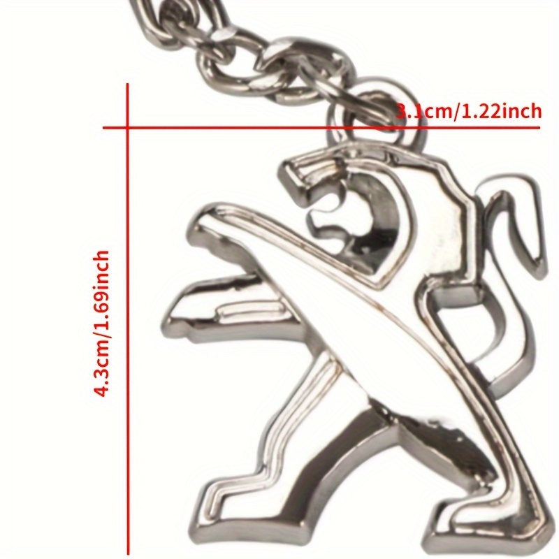 Car Logo Keychain Key Chain Auto Keyring Key Ring Holder Keyfob For Peugeot  206 207 307 308 408 508 3008 Car Styling Accessories - Key Rings -  AliExpress