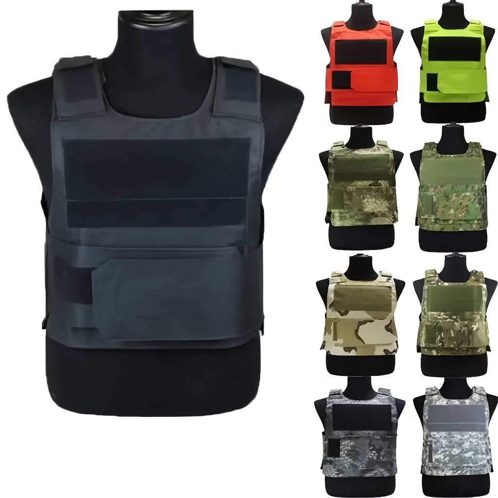 Lightweight Outdoor Hiking Fishing Vest, Adjustable Training Equipment,Temu