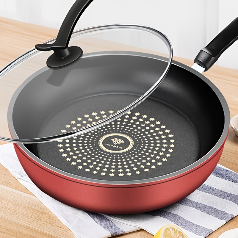 3pcs set pot lid spatula 9 45 inch non stick cast     dishwasher safe compatible with smooth induction cooktops     eggs steak chicken cutlets and toast ideal for gas and   0