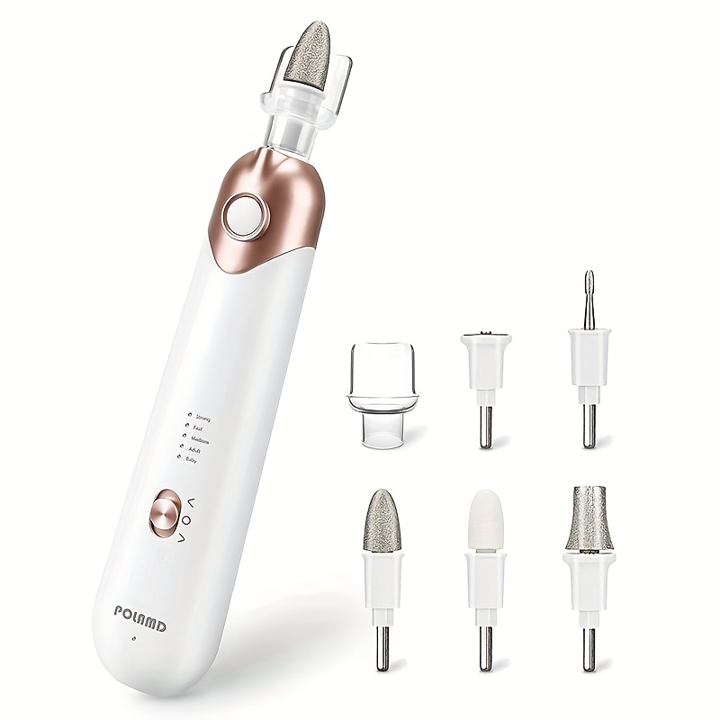 TEMU Electric For Nail Care Set For Professional Manicure And Pedicure, Drill Machine With 5 Speed Settings For Grinding, Trimming, And Polishing For