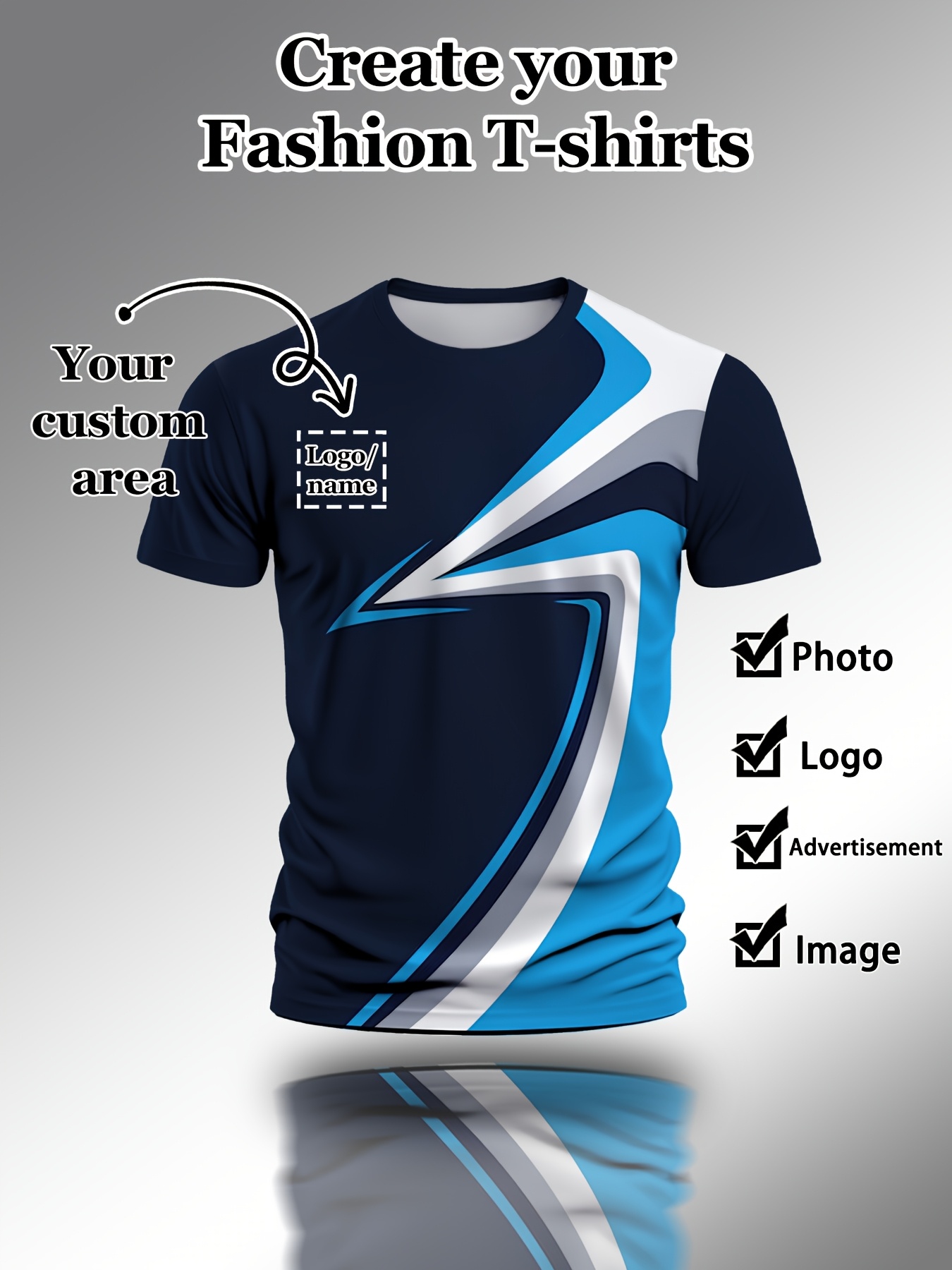 mens womens logo name t shirt 100 polyester sportswear Temu Bahrain