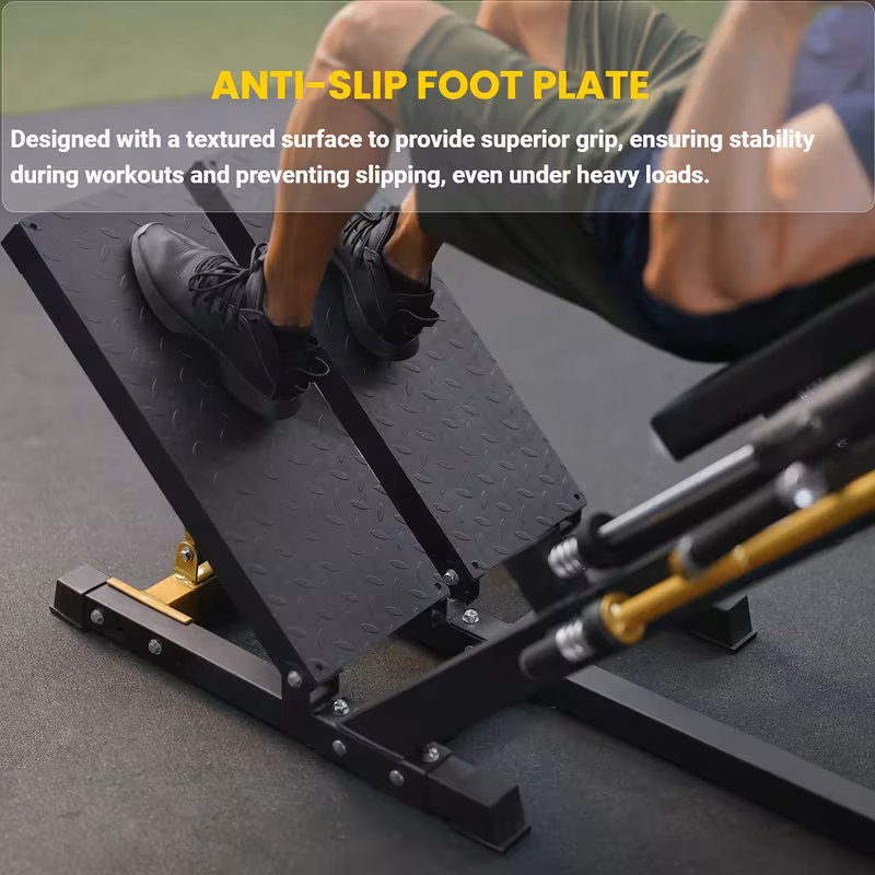 squat equipment featuring an adjustable iso plate and linear bearings for home fitness Product details 2
