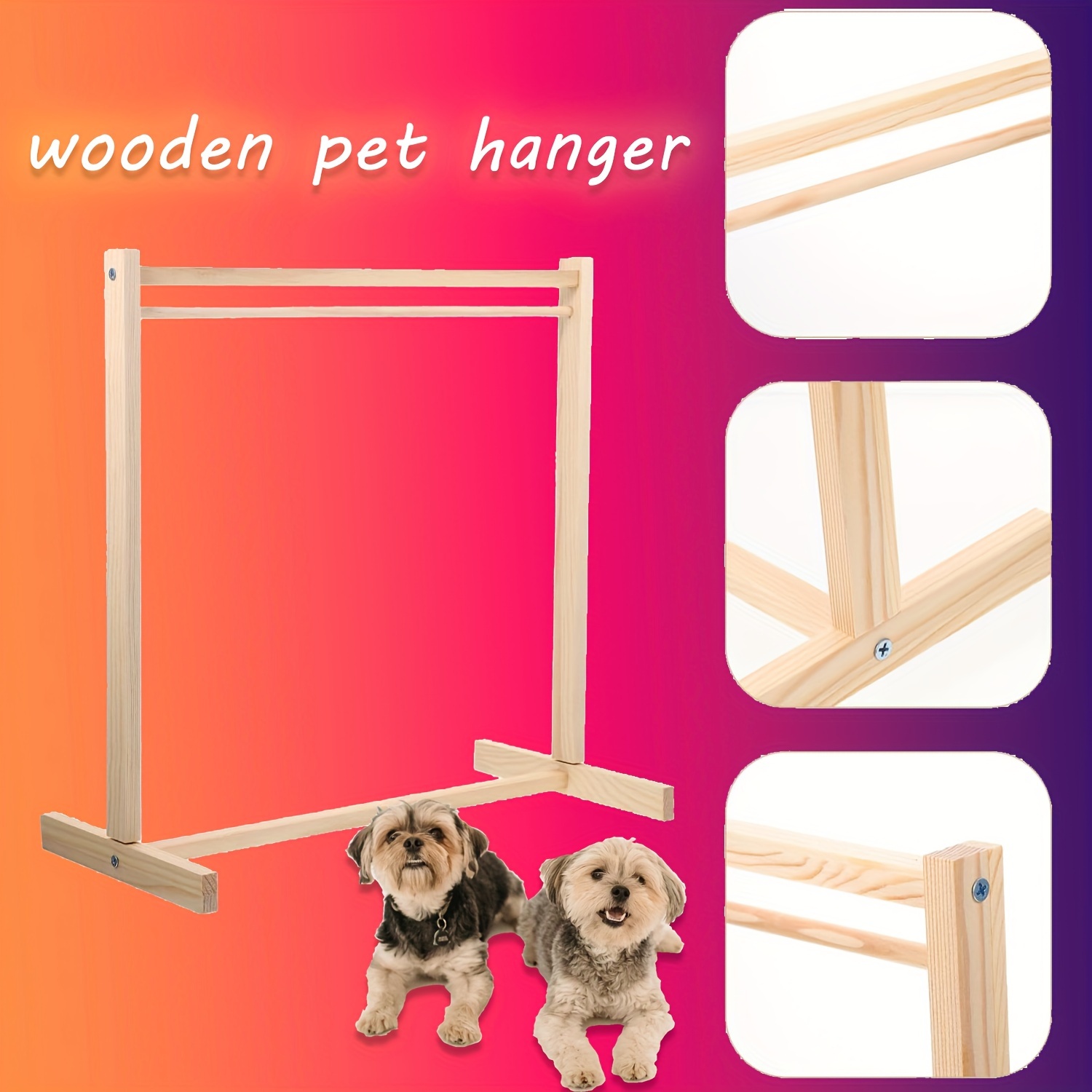 

Wooden Pet , , Pet Clothes Display , Toy , For Pet Clothing And Treats, And ,