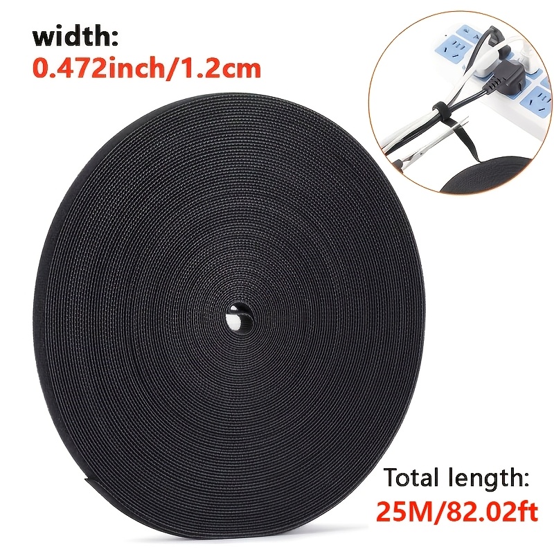1.2cm X 25.0meter Double-Sided Strips with Cable Ties