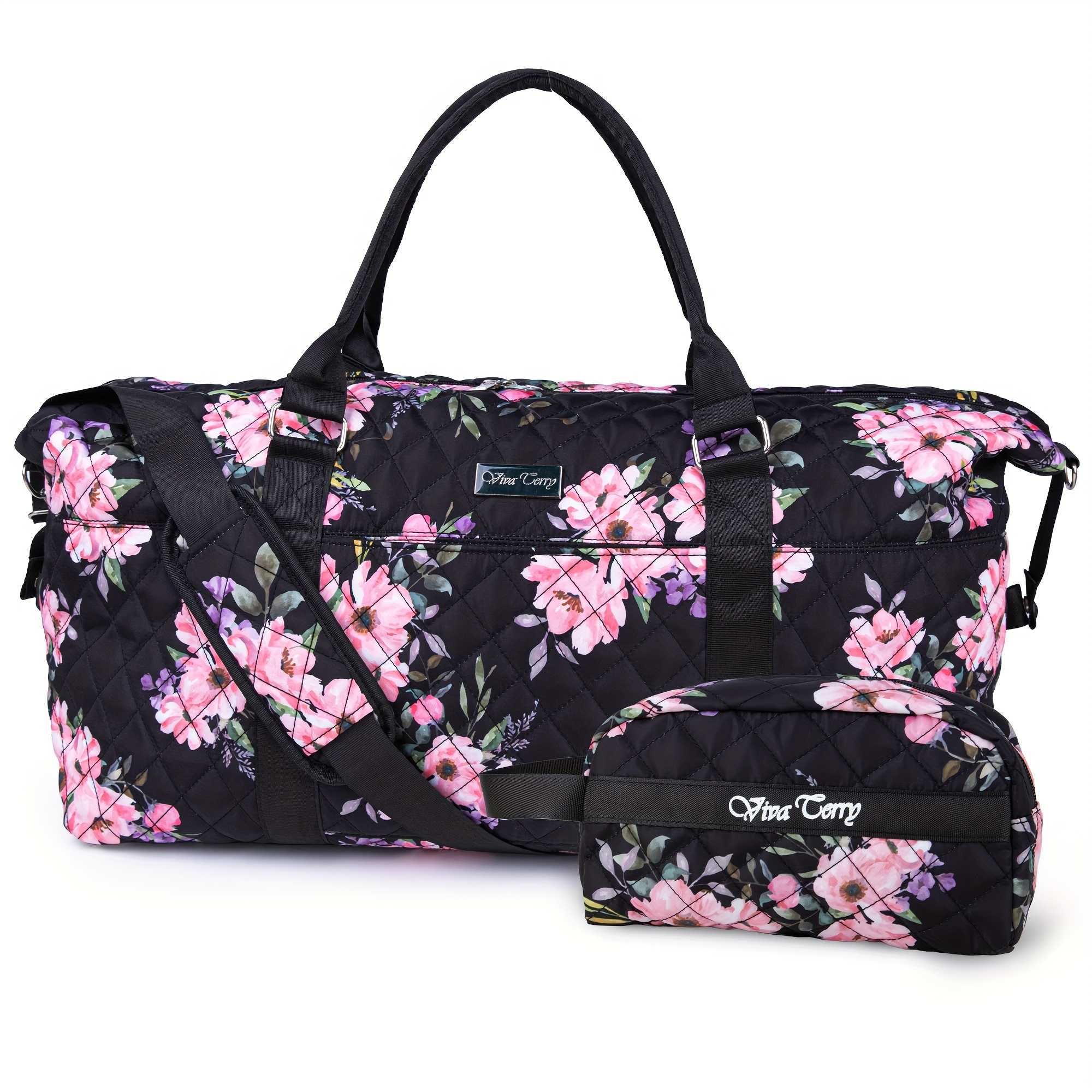 travel duffel bag women large overnight bag adjustable strap Temu