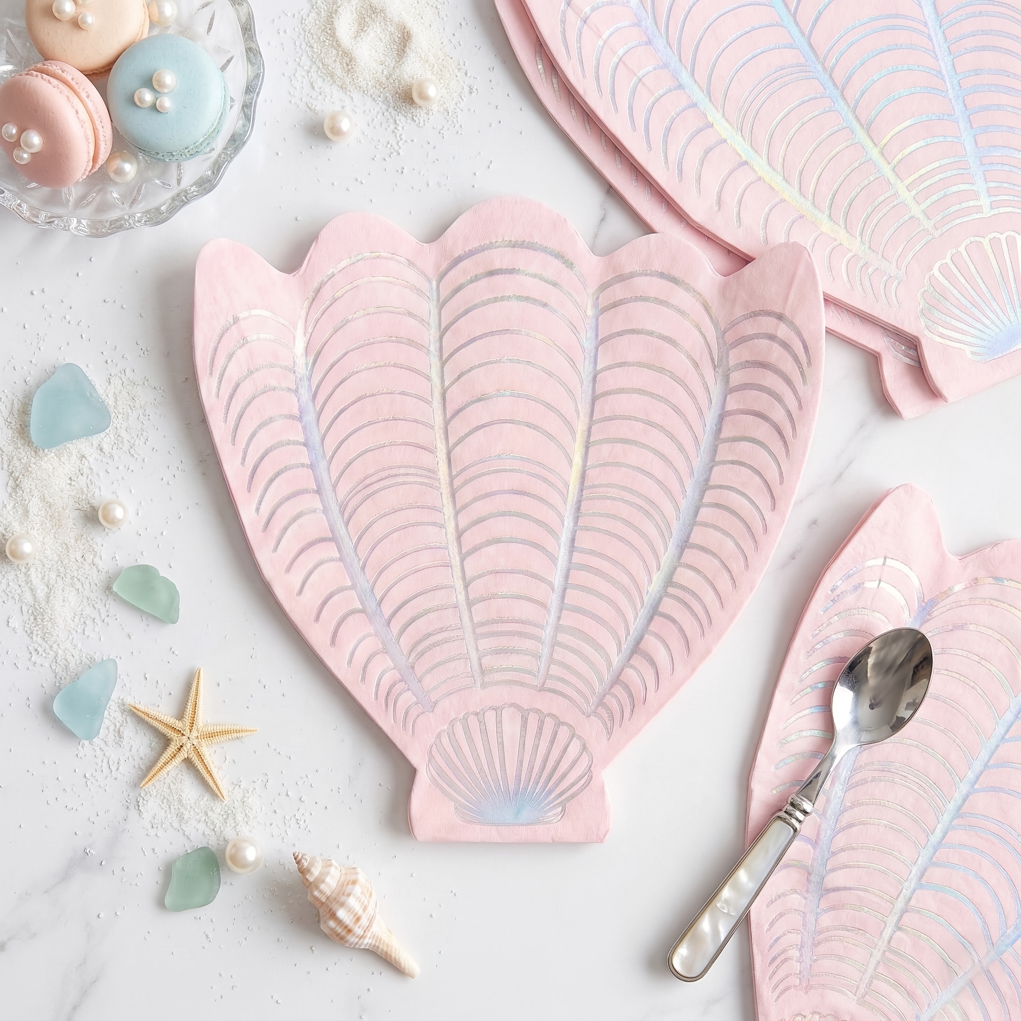 mermaid shell lamp sold on Temu United States