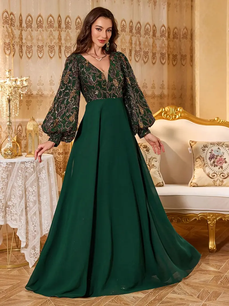 lantern sleeve prom dress Modern A-Line Strapless Detachable Lantern Sleeves Appliques Beaded Prom Dresses Party Dress Glitter Tulle Back Zipper High Side Slit Formal Cocktail