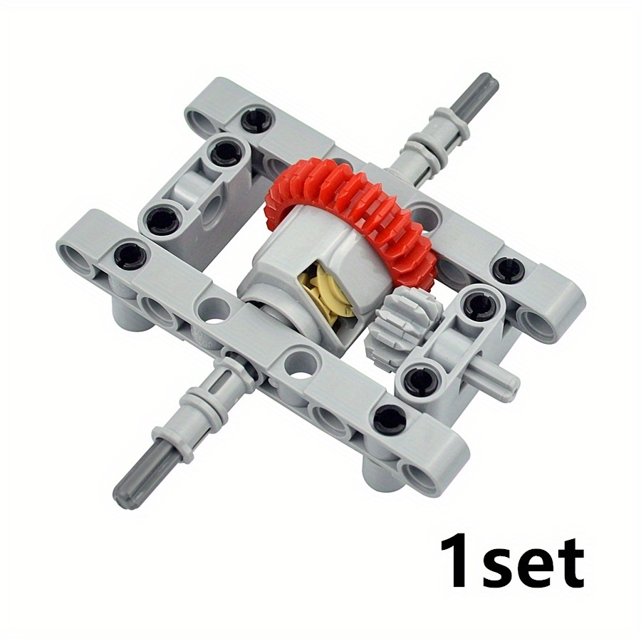 High Tech Gear Wheels Building Blocks Set