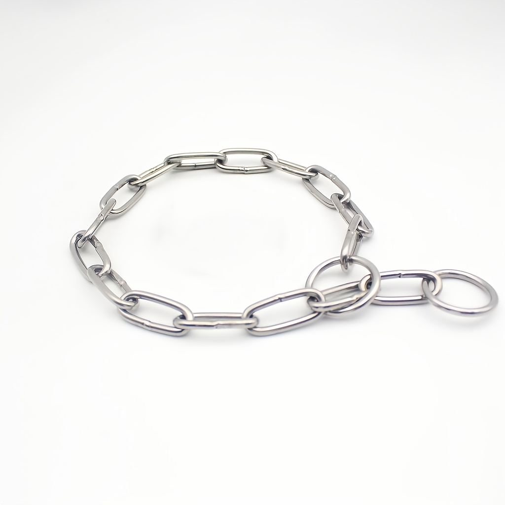 TEMU 304 Stainless Steel P-chain, Large Dog High Quality Punching Traction Rope, Strong And Tensile, Non Necking Outdoor Tool
