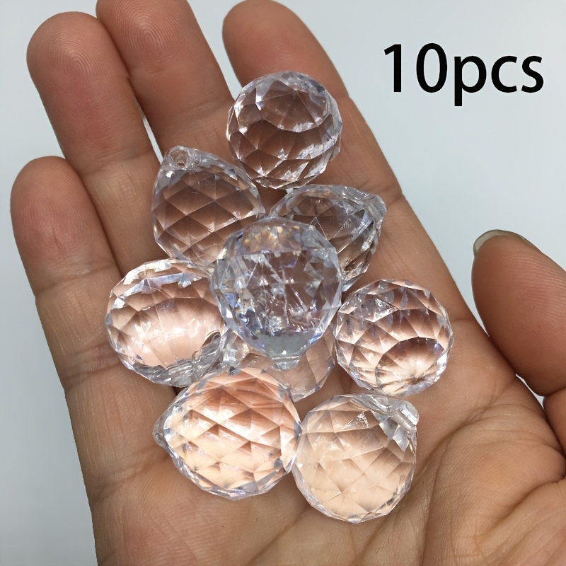 TEMU 2d Flat, 10pcs Sun Catcher Set, Refracts Light And Shadow, Hanging Decoration, Room Decor, Holiday Decor, Suitable For Home And Garden