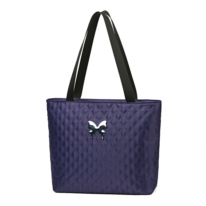 E-shop Unisex Herren und Damen Quadratische Luxus Damenmode Pendler Schultertasche Mode Tragetasche Aktentasche mit Reißverschluss Zufällige