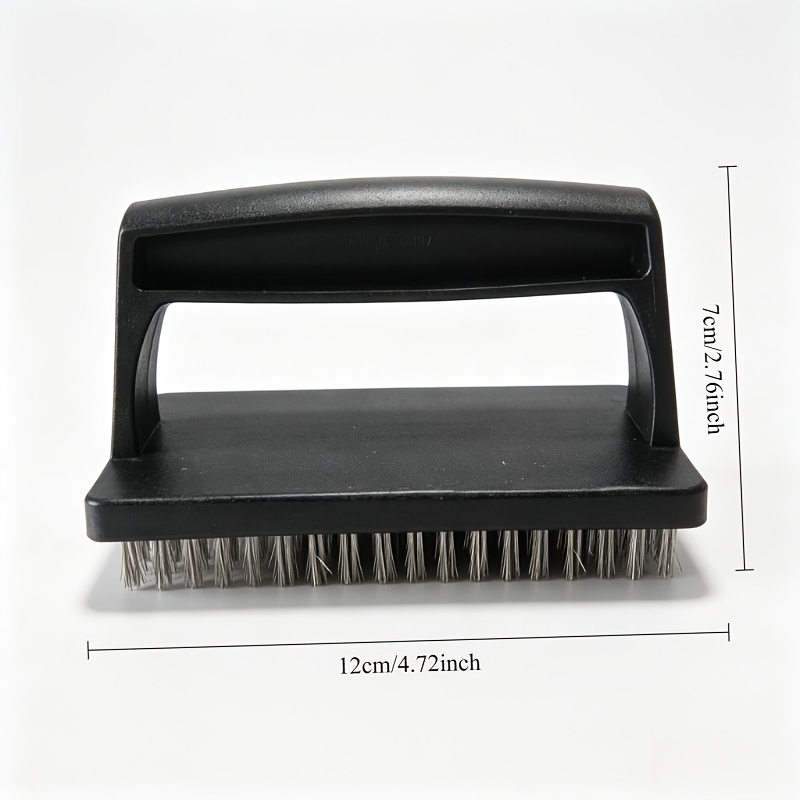 TEMU 2pcs Multi-functional Steel Wire Cleaning Brushes, Hot-selling Cleaning Tools For Kitchen And Bathroom, Barbecue Stove, Stove, Sink, Oil Fume,