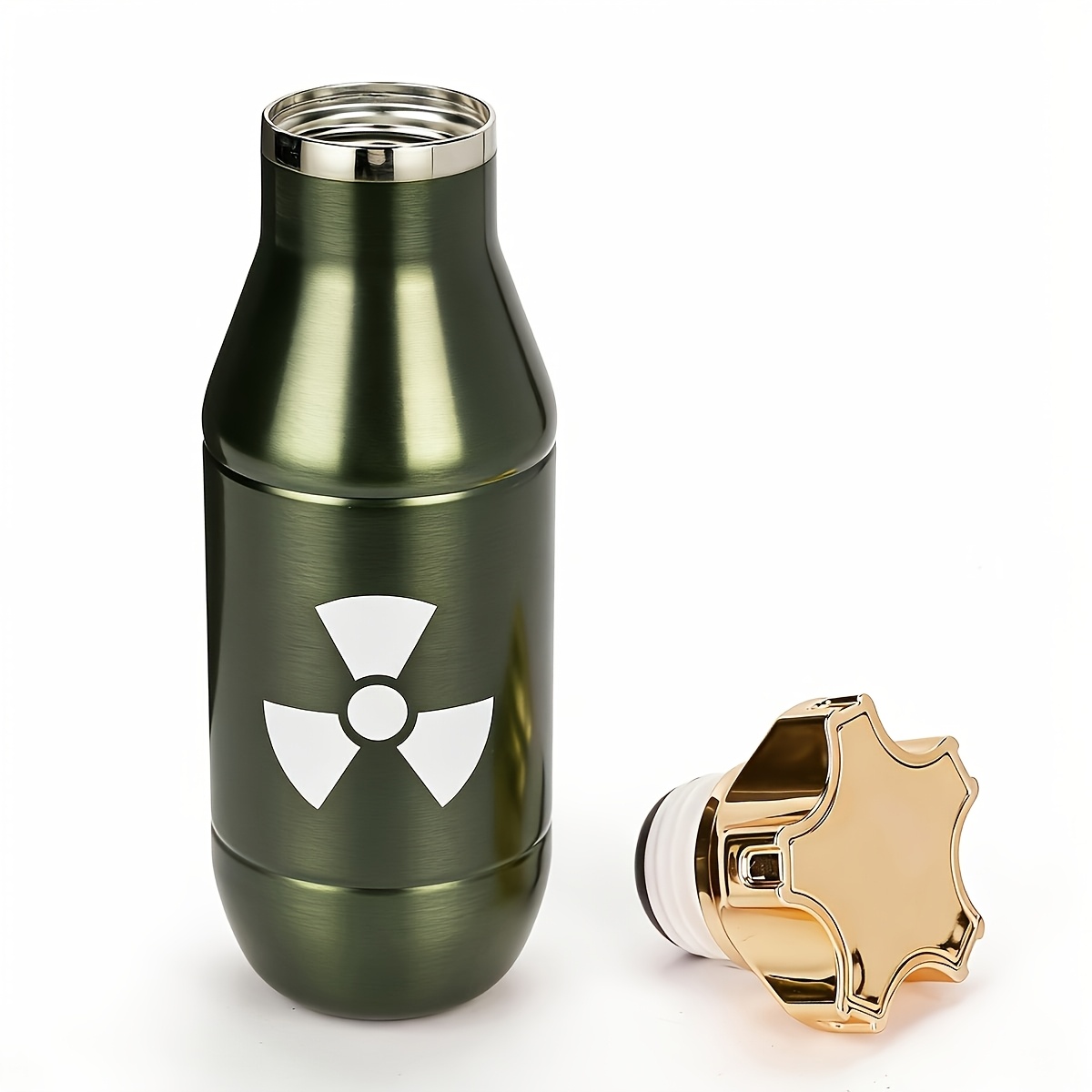 17oz Stainless Steel Vacuum Insulated Tumbler | Double Wall Leak-proof Sports Water Bottle With Lid | Portable Thermal Cup For Camping, Hiking & | Gift For Men, Dad & Hunters