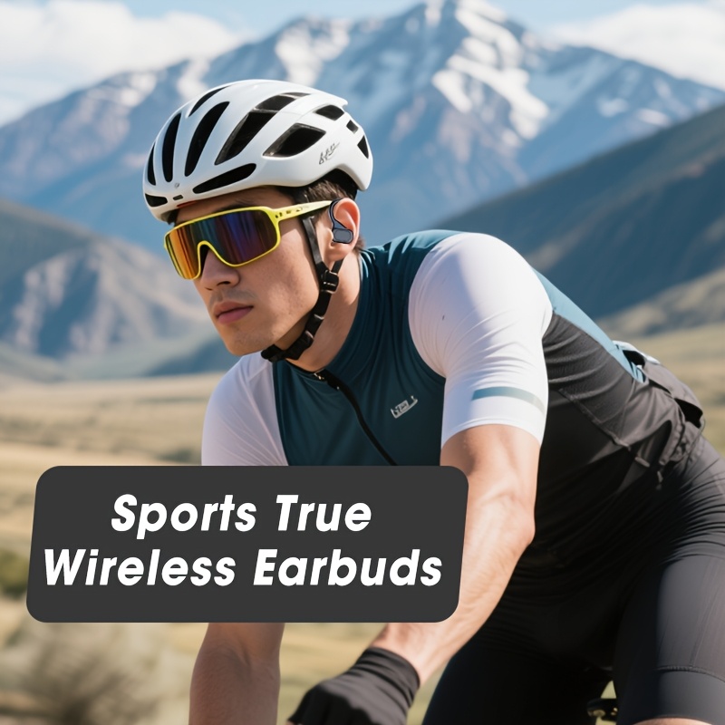 LAN XUN Auriculares Inalámbricos 5.3 con Micrófono - Auriculares Estéreo TWS Deportivos, Control Táctil, Estuche de Carga USB-C con Pantalla Digital, Ajuste Cómodo con Gancho para la Oreja, Sonido de Alta Calidad, Incluye Estuche Protector