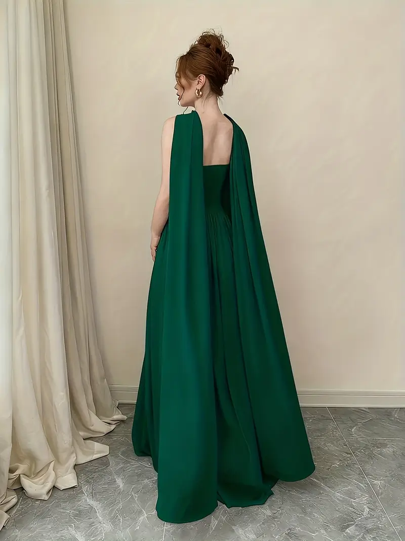 elegant solid color womens sleeveless long dress pleated - Temu elegant solid color womens sleeveless long dress pleated - Temu