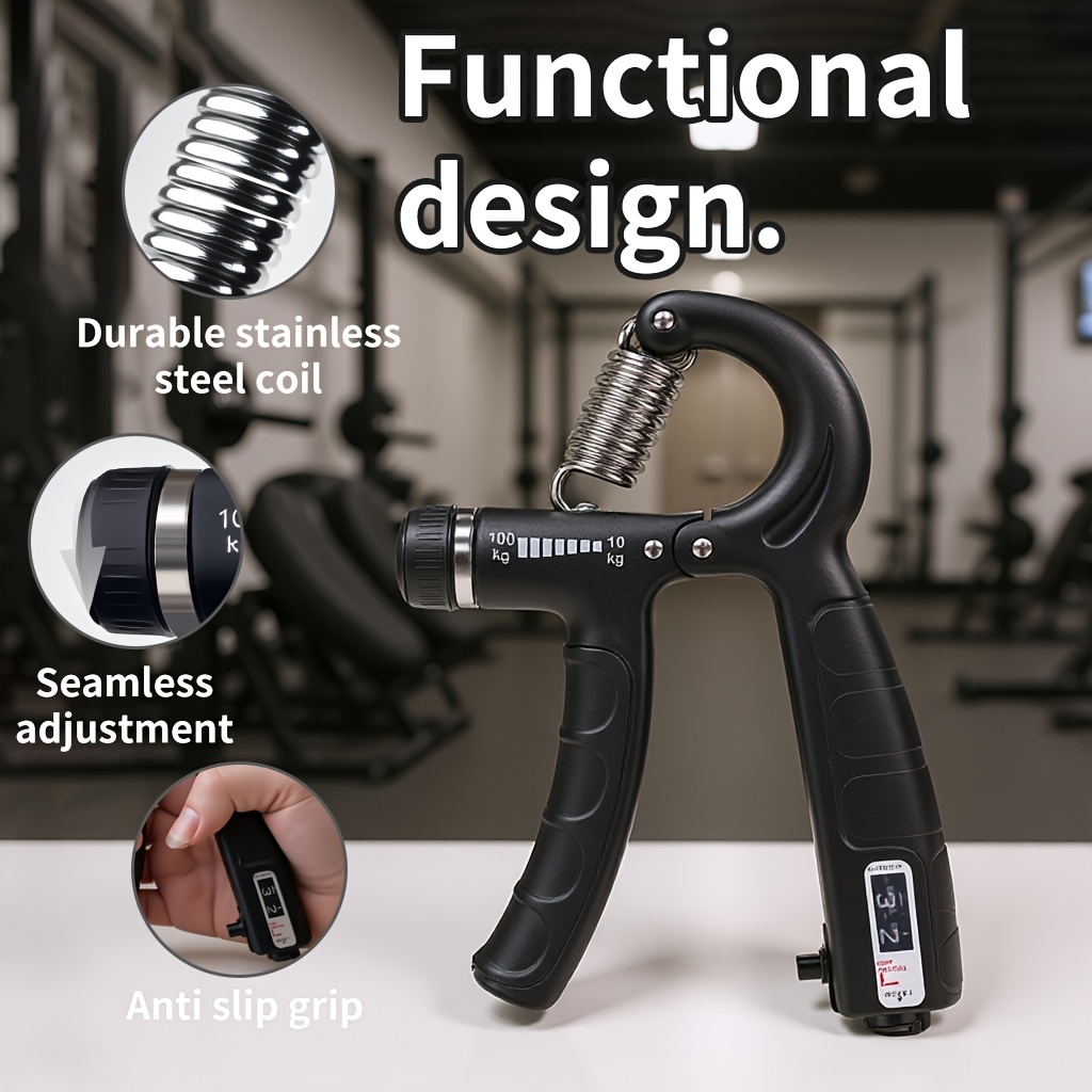 back to school summer deal 1 count grip strengthener adjustable 11 02 220 46lb heavy spring fitness equipment accessory Product details 4
