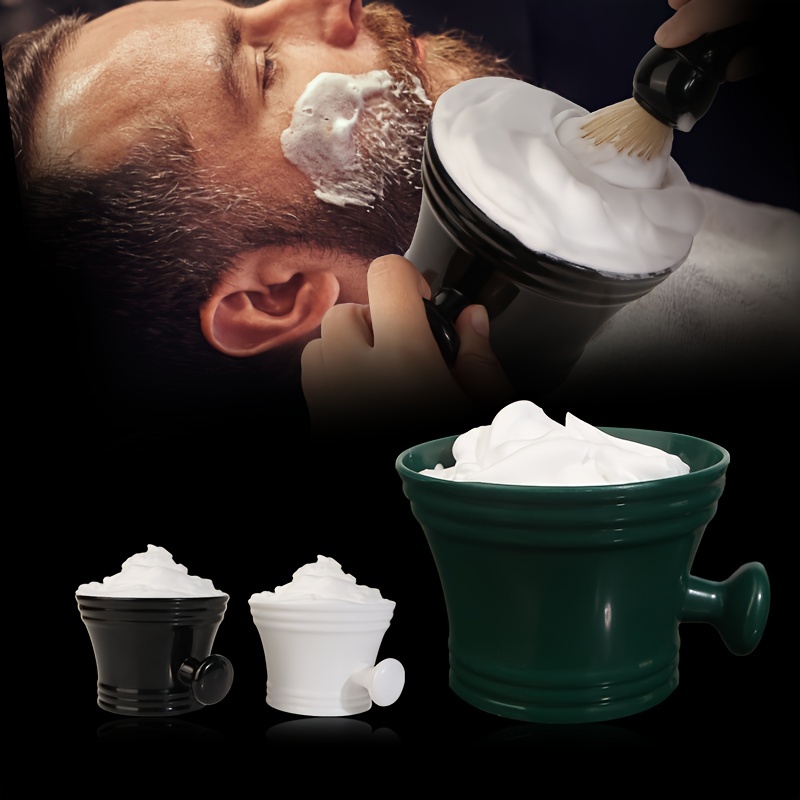 

Shaving Bowl - , Plastic Lathering Mug For Foam, Container, Tool & For