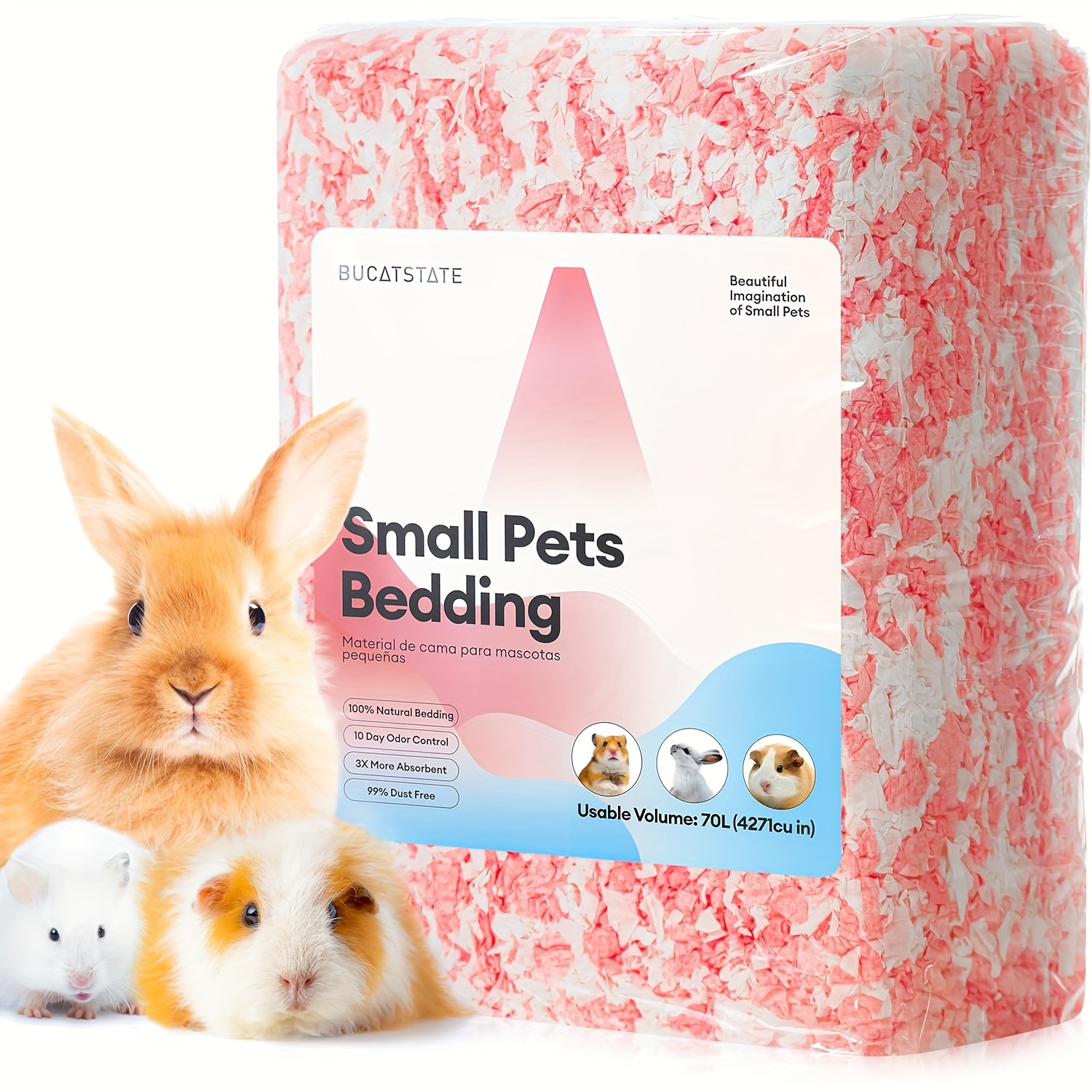 hamster bedding sold on Temu United States