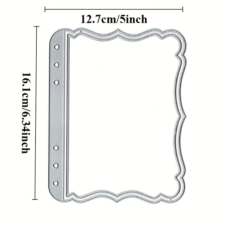 E-shop Metall Schneideformen mit unregelmäßigen Spitzenblattformen, Schneidebücher, Materialien für Hand Journal Schneideformen, Geprägte
