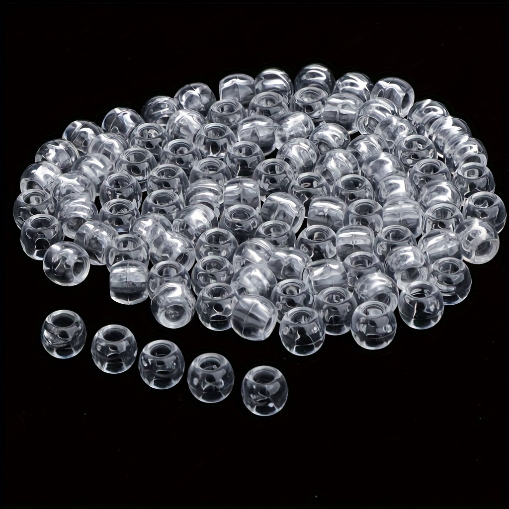 

110pcs , Dreads Decoration Pendants, Clear For , Craft Supplies